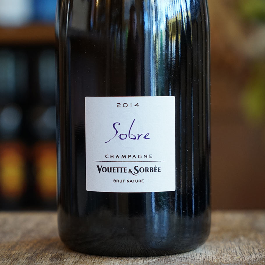 Champagne "Sobre" R14 - Vouette & Sorbée