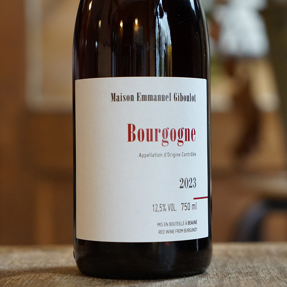 Bourgogne Rouge Maison 2023 - Maison Emmanuel Giboulot