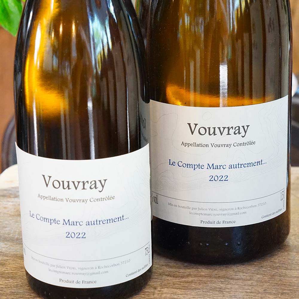 Vouvray Le Compte Marc differently 2022 Magnum - Julien Vedel