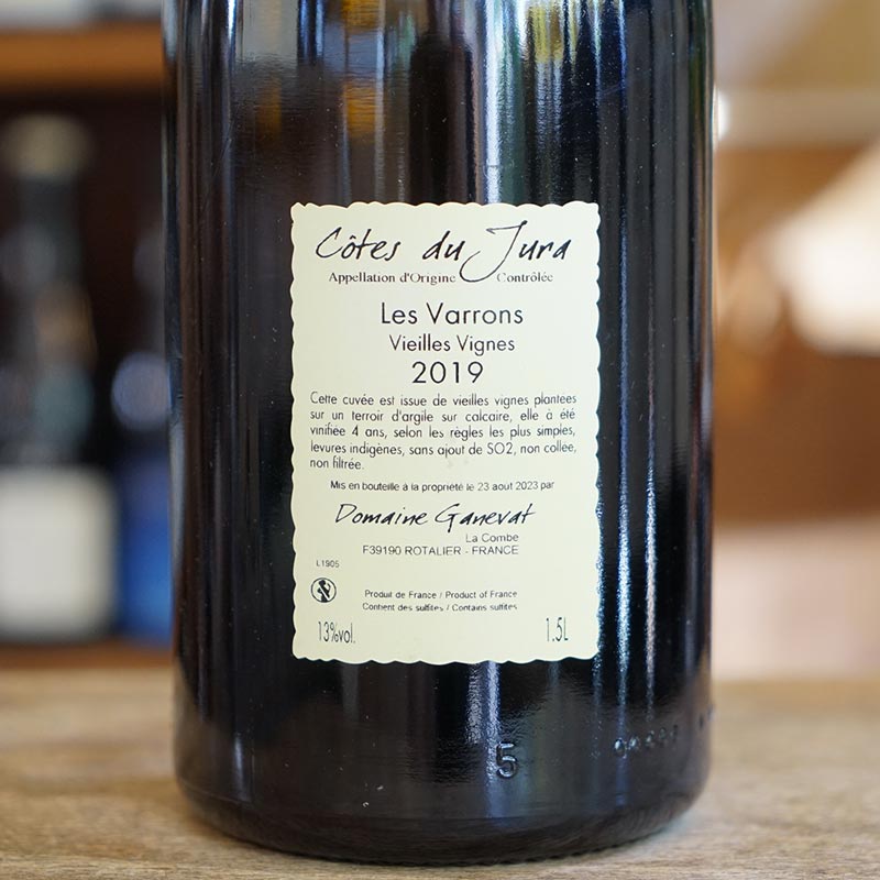 The Varrons Old Vines 2019 Magnum - Jean-François Ganevat