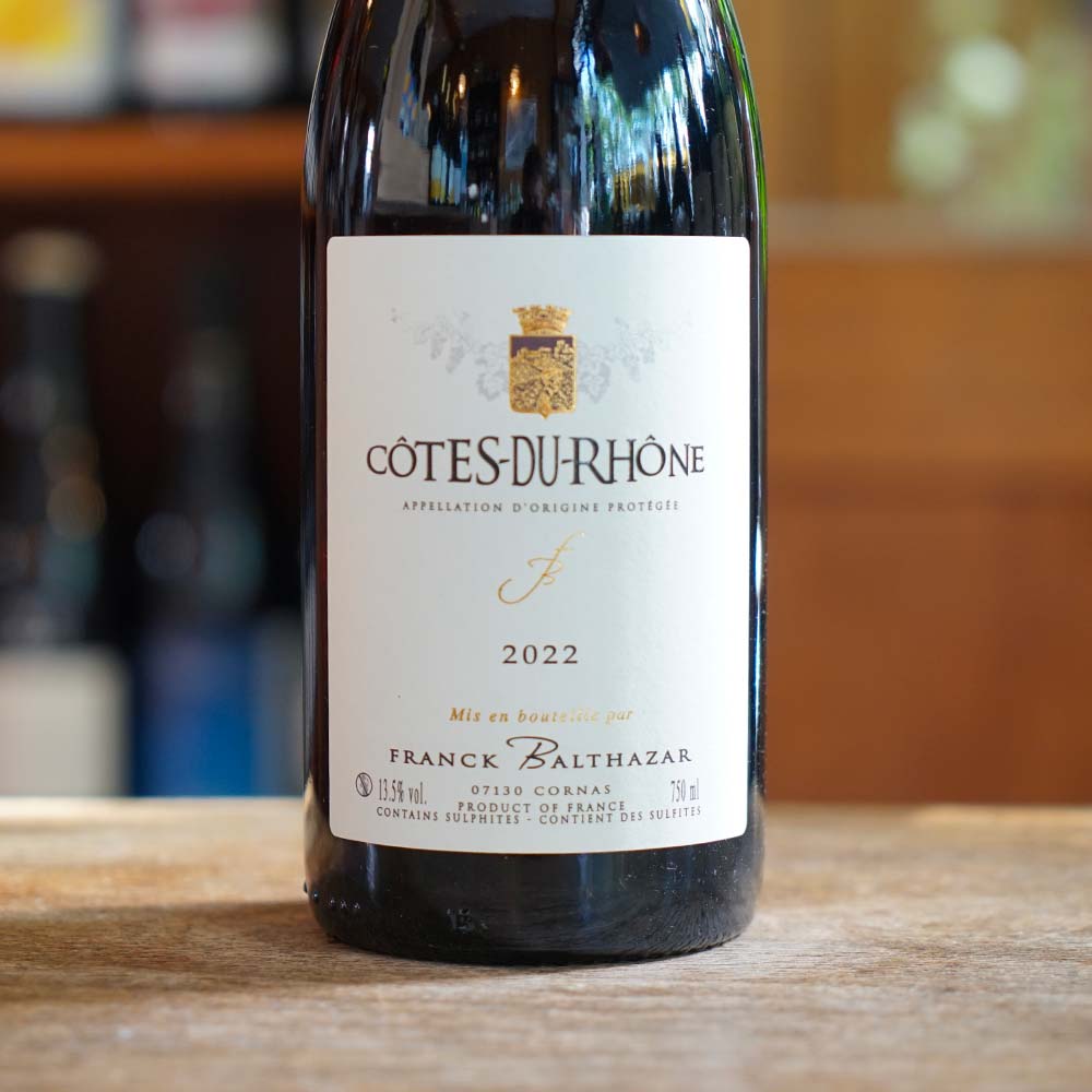 Côtes du Rhône Red 2022 - Franck Balthazar