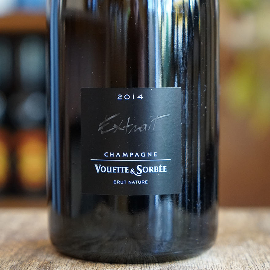 Champagne "Extrait" 2014 - Vouette & Sorbée